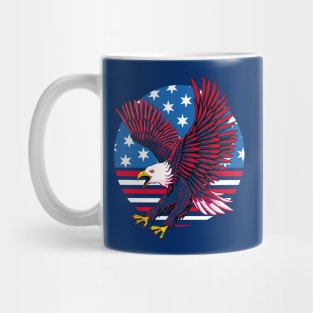 American Eagle Flag Mug